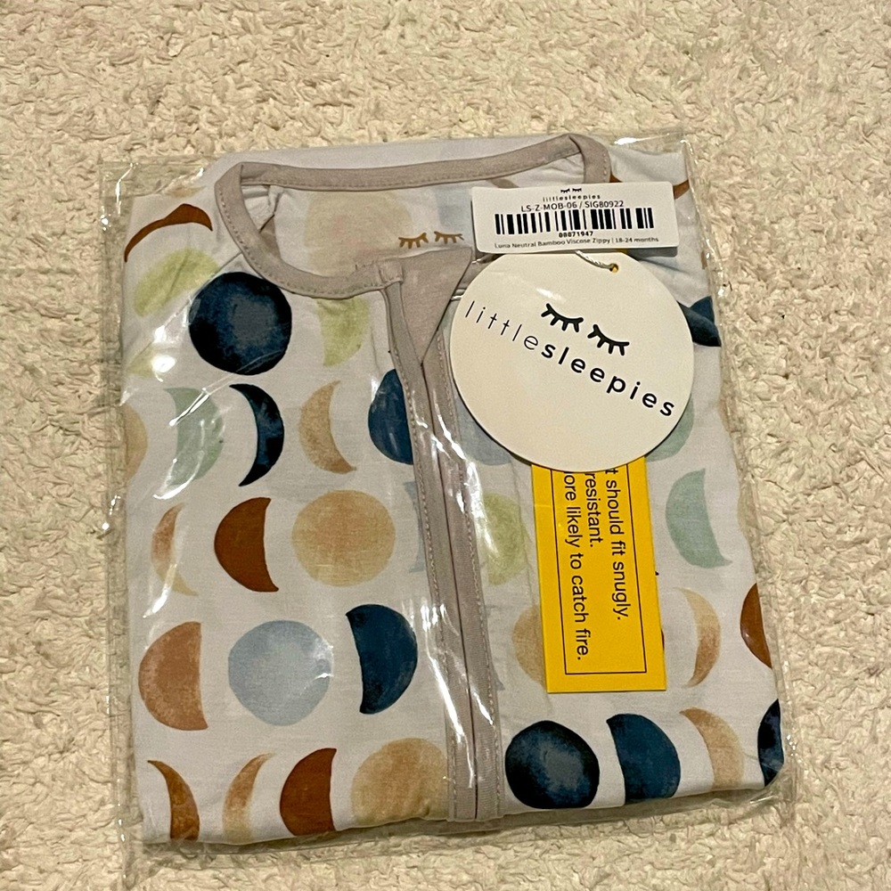 Little sleepies new with tags 18/24mo bamboo pajamas